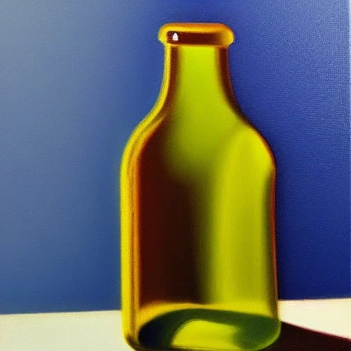 still life bottle