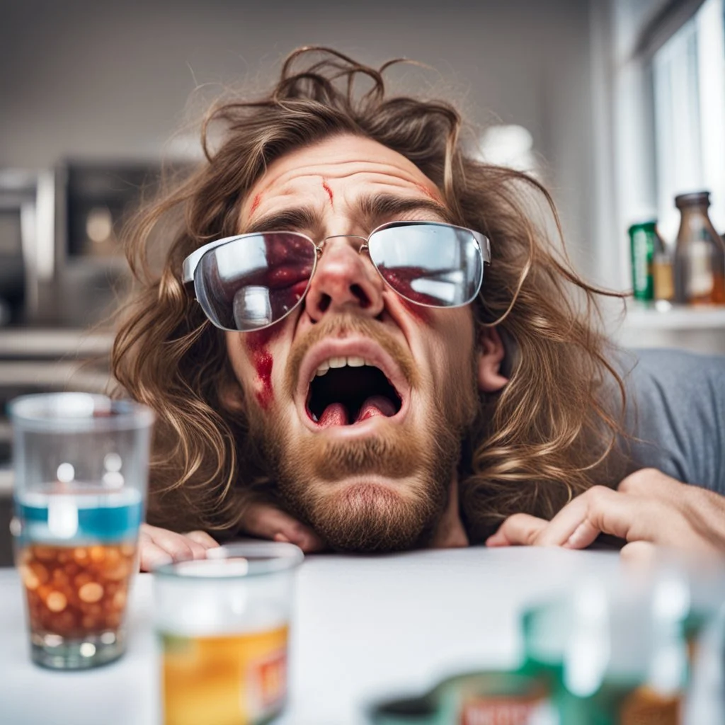 What does a hangover look like?