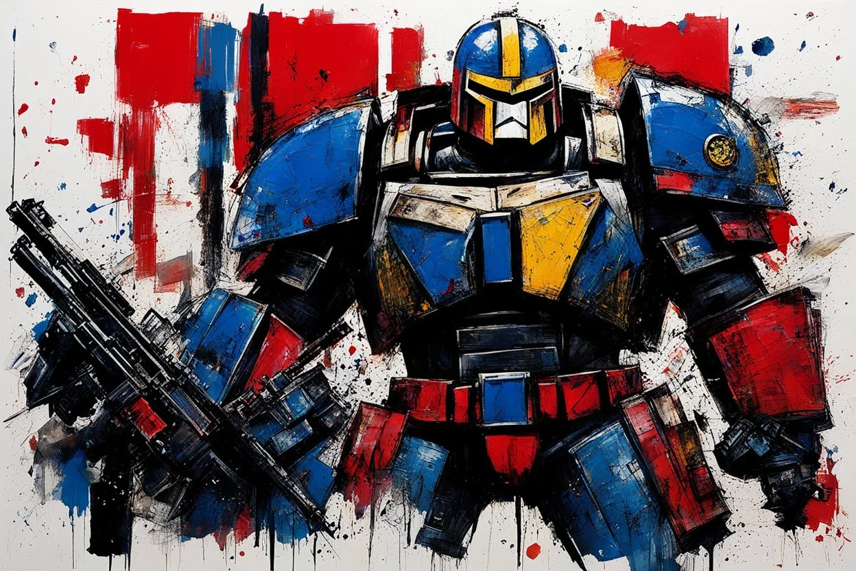 [Jean-Paul Riopelle] judge Dredd ...