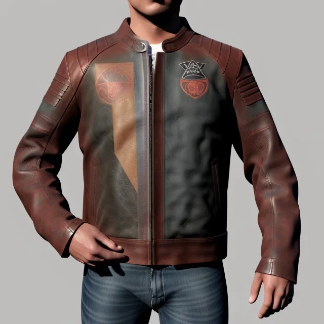 Leather jacket design