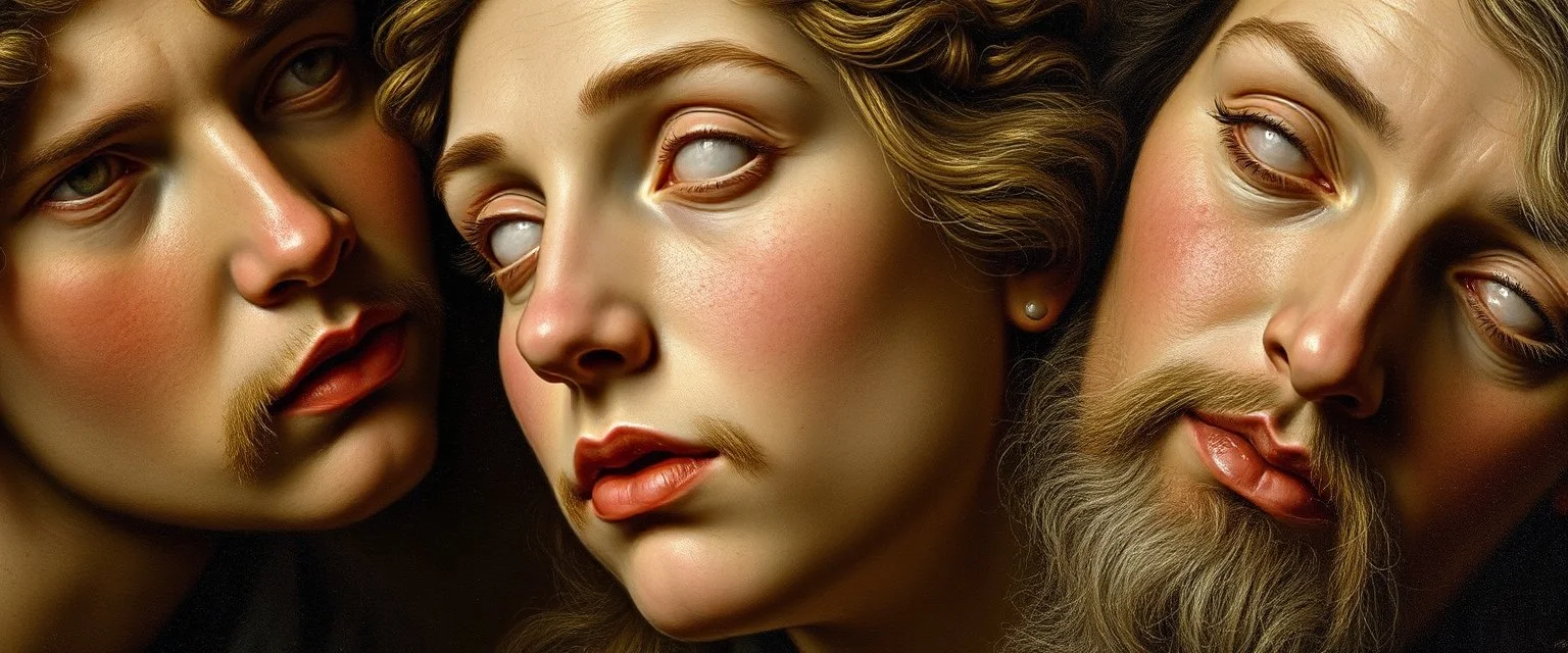 close up venusians painted by Rembrandt