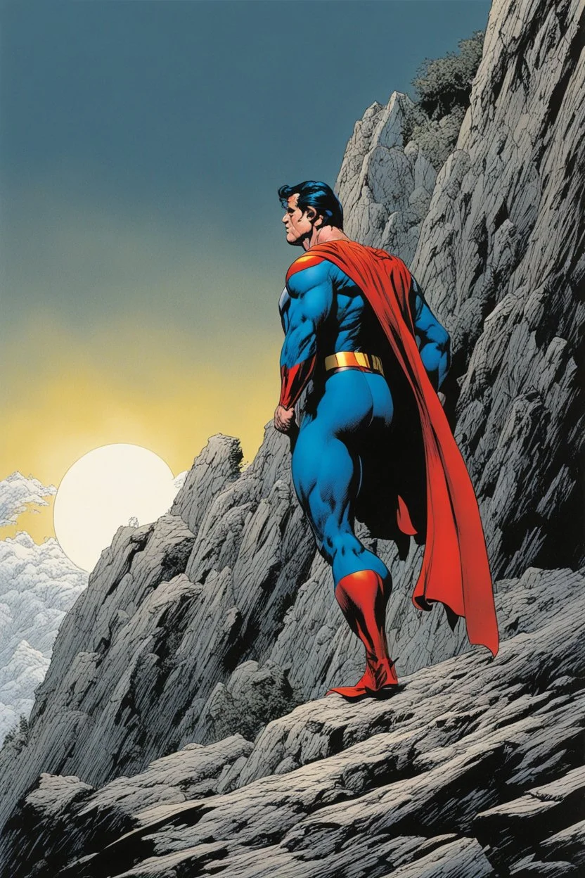 Superman by Bernie Wrightson and Scott Hampton