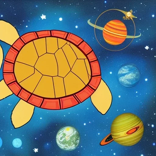 The Turtle and the Eight Planets