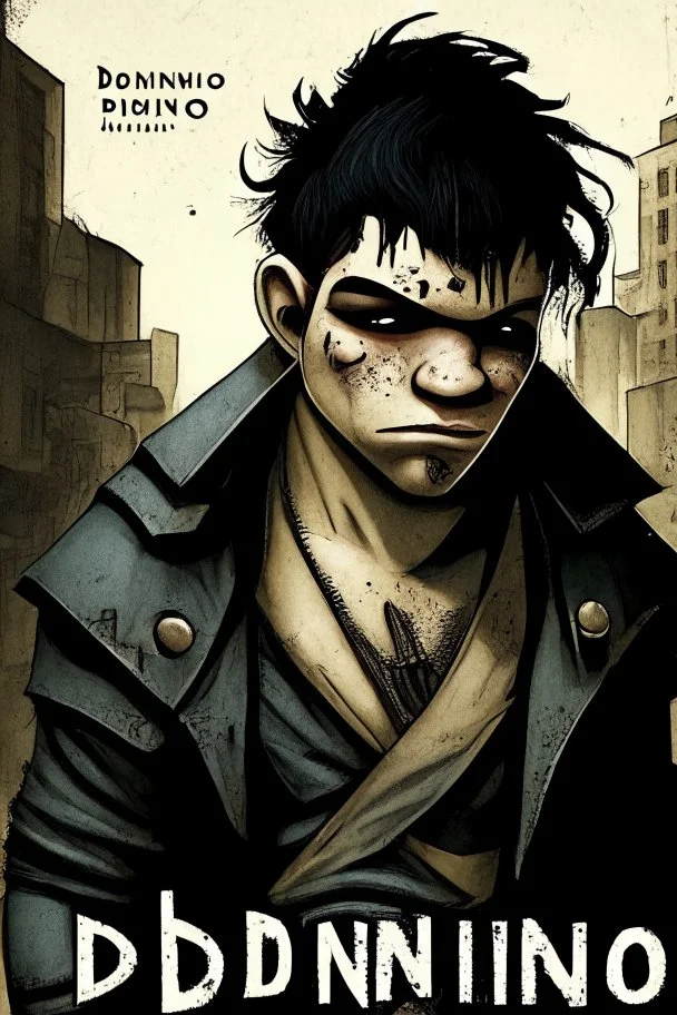 The Domino is the leader of an information collective who runs the slums of the capital city. He is a halfling man who has grown up in the streets of the bustling city. He is an expert thief and pick pocket. It is said everything that happens in the city, is seen by Domino. He had short messy black hair, and a tattoo on his cheek. He is always spinning a fancy dagger around his knuckles