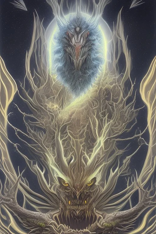 polaroid, gruesome, cosmic unreal entity, terrifying, man next to it for size comparison, roughly 100-feet in diameter, these creatures are able to form limbs, eyes, teeth, wings, and other appendages at will, imitate other life forms, and perform great feats of strength
