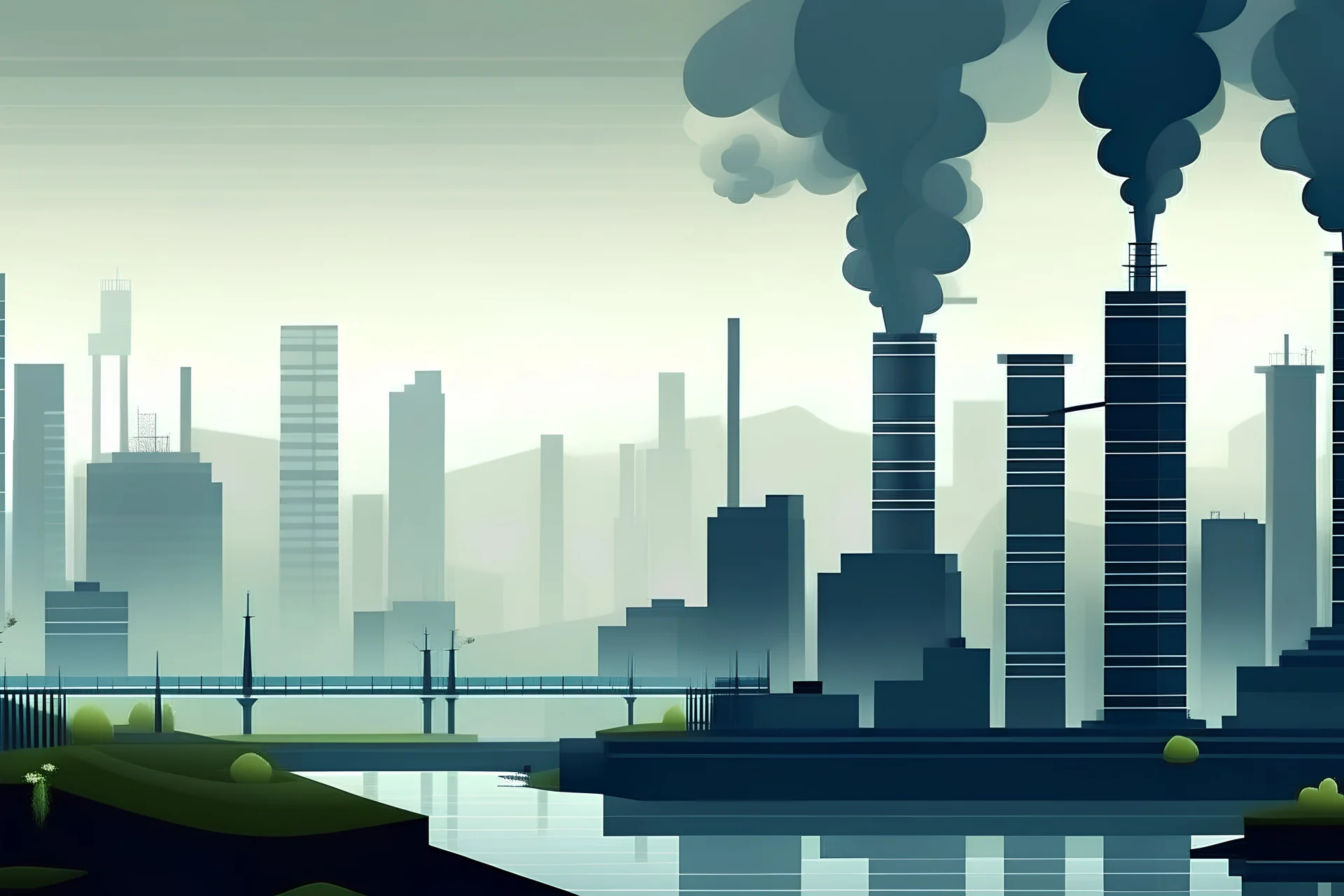 city without pollution