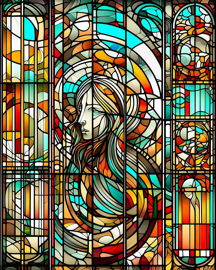 Fiona Staples . STAINED GLASS