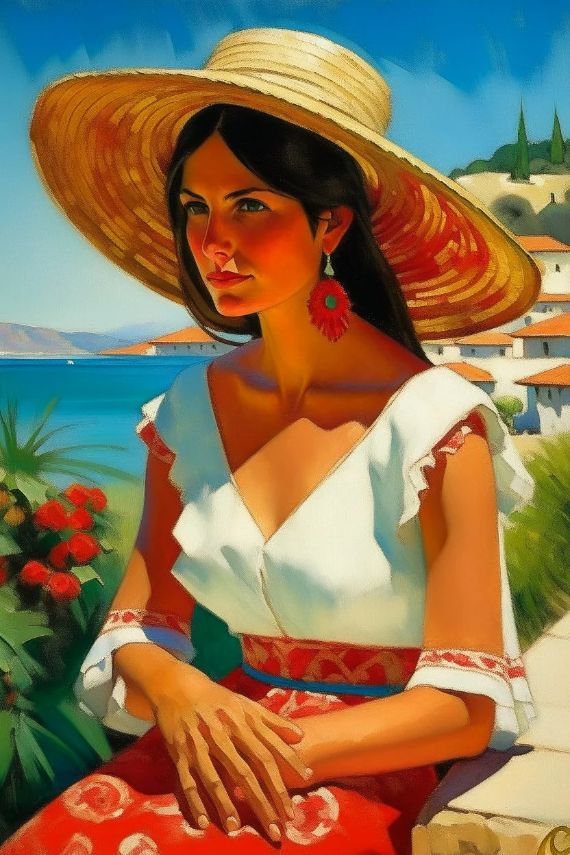 mexican cote d'azur woman