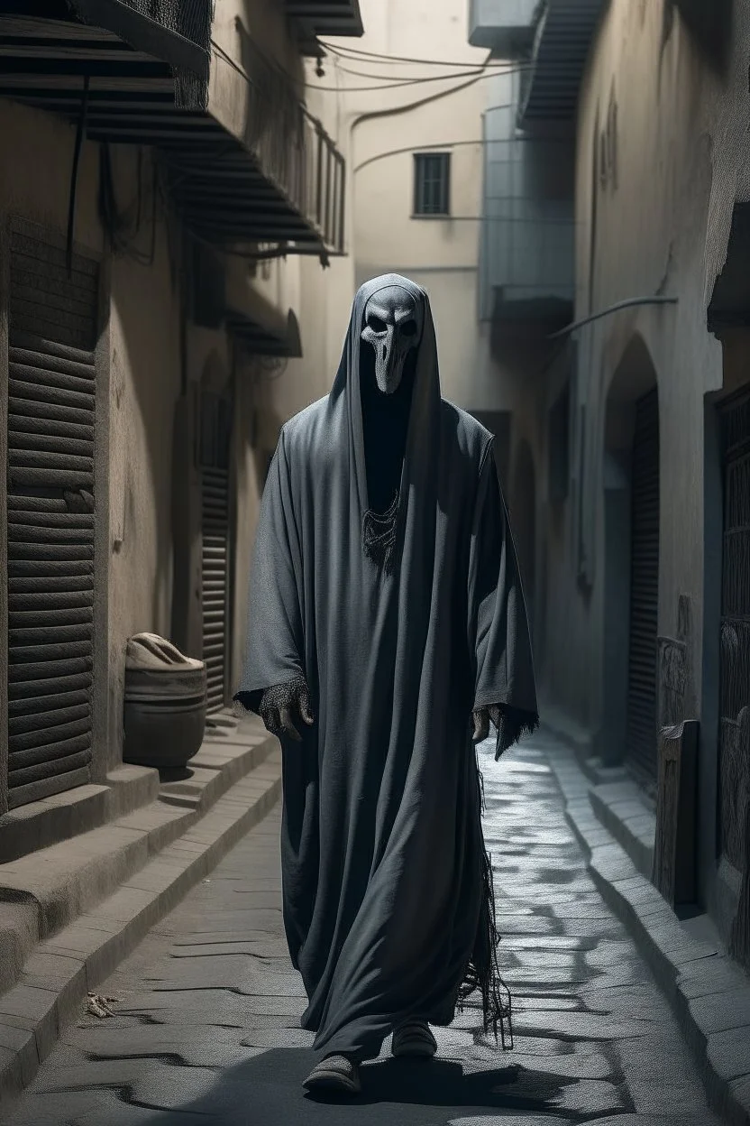 ghoul in un vicolo arabo