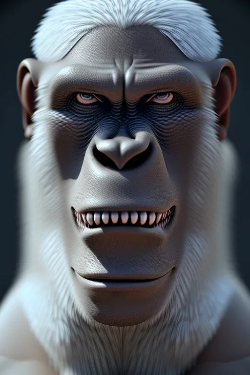 running ape, full body, 8k, with hairs, finely detailed, photo realistic, HR Giger style