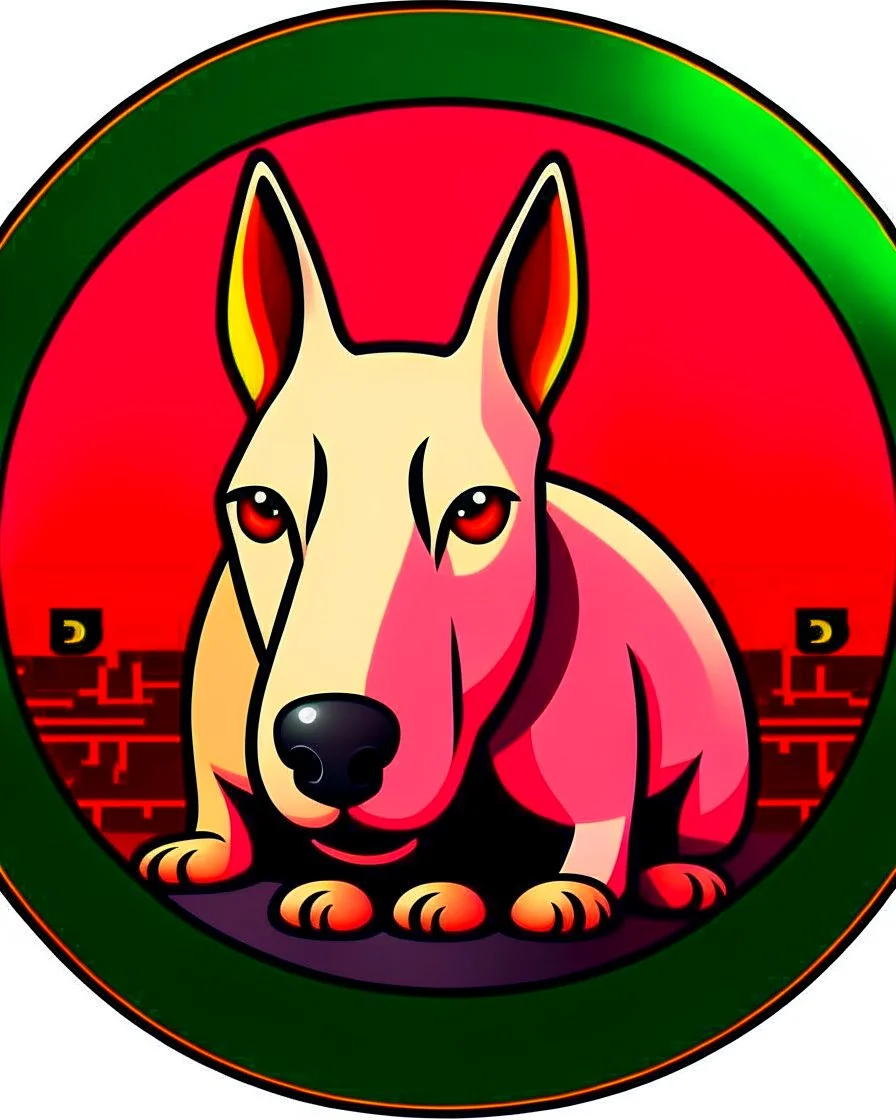 bull terrier gaming icon