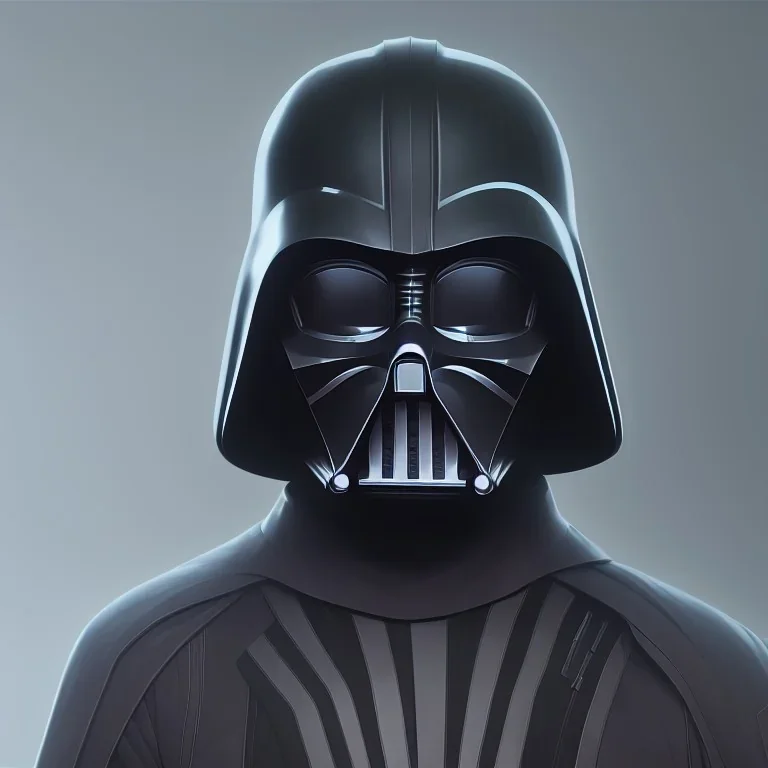 Futuristic helmet, Darth Vader