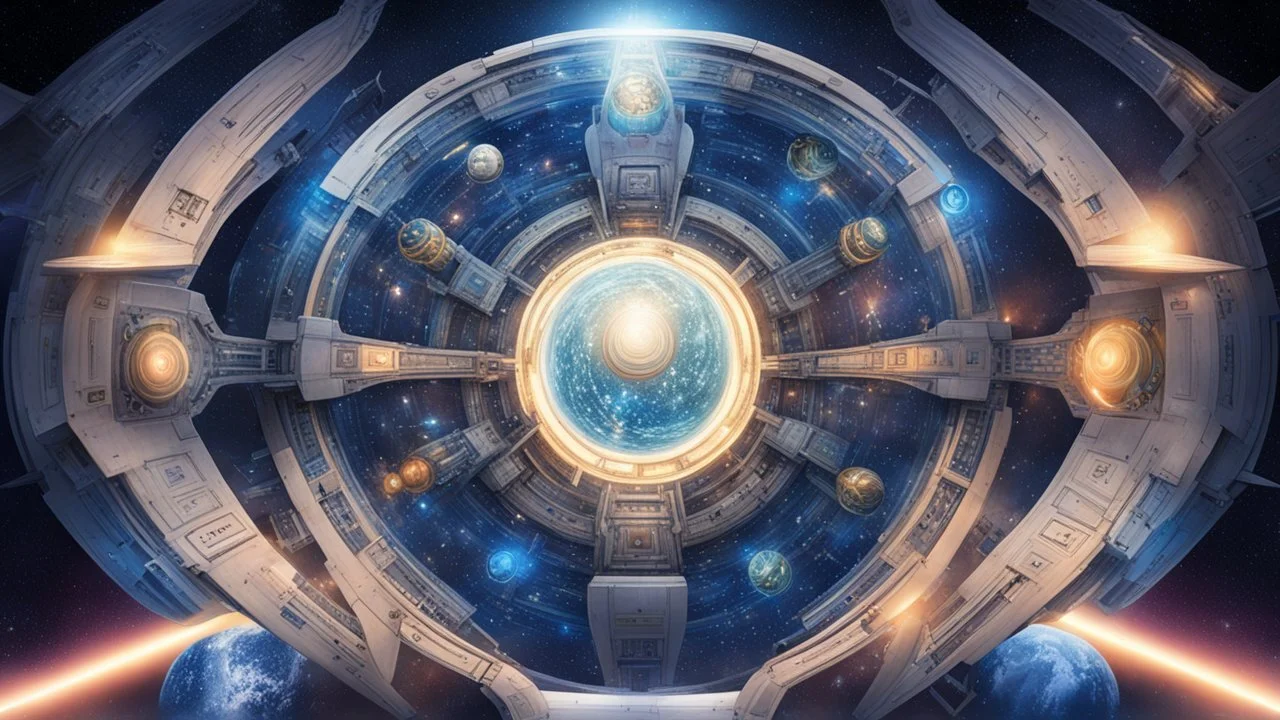 the galactic federation of world in a spaceship called solaris