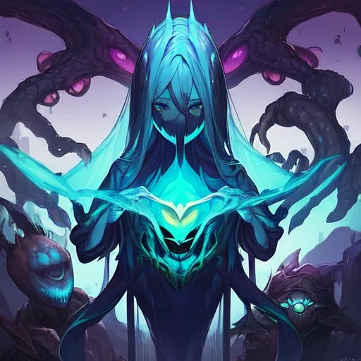Clear focus, High resolution, Alien Queen, nonhuman face,