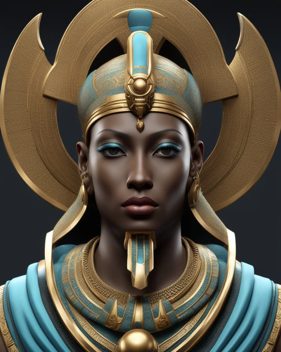 Osiris, calidad ultra, arte digital, hiperdetallada, hiperrrealista, 8k 3D, figura completa