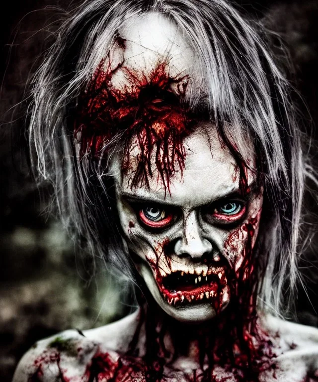 Zombie portrait, epic background, 8k, HD, cinematography, photorealistic, epic composition Unreal Engine, Cinematic, Color Grading, portrait Photography, Ultra-Wide Angle, Depth of Field, hyper detaile, insane detail, intricate detail, beautifully colored, Unreal Engine, Cinematic, Color Grading, Editorial Photography, Photography, Photoshoot, Depth of Field, DOF, Tilt Blur, White Balance, 32k, Super-Resolution