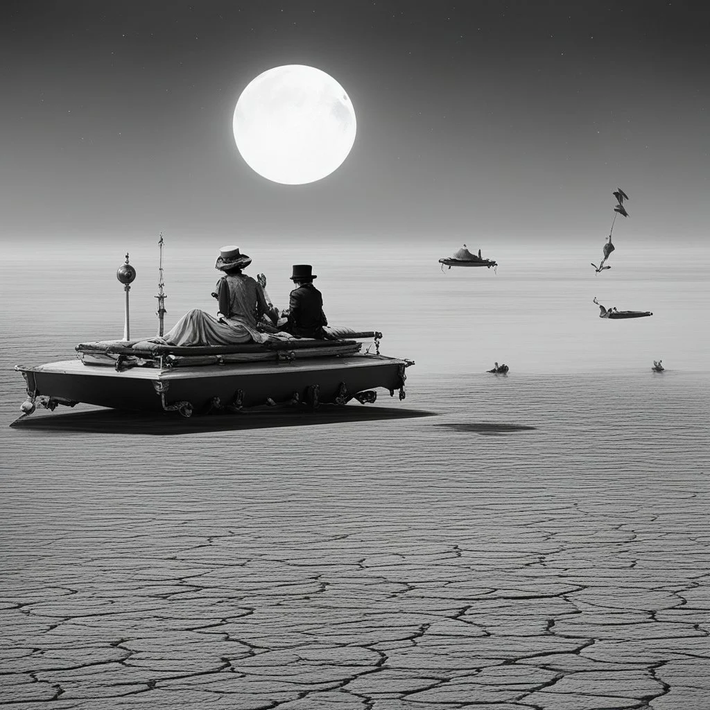 Lay your heart, lay your soul Upon my magic carpet Now we flying To Venus just to kill time for tea, OK? Remember, surrender There's nothing you can do 'cause Love's such a joke Like a little Jack-in-the-box, You know