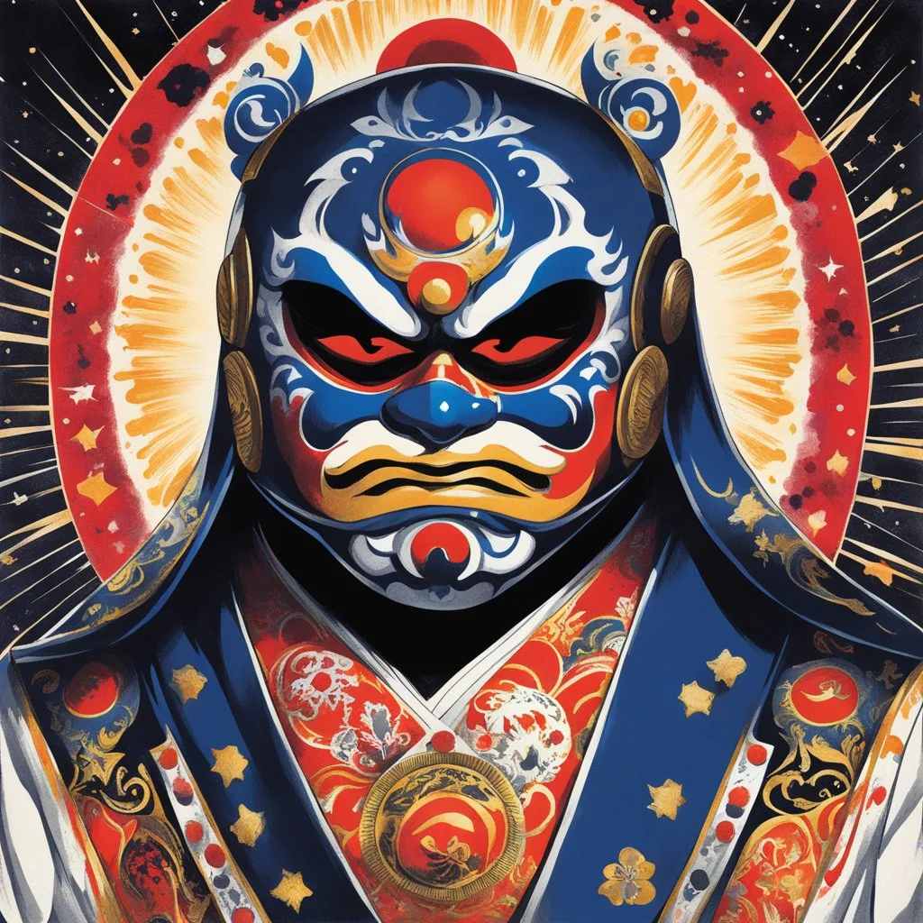 [art by Mil Mascaras] STEEL OF THE CELESTIAL SHADOWS DARUMA MATSUURA