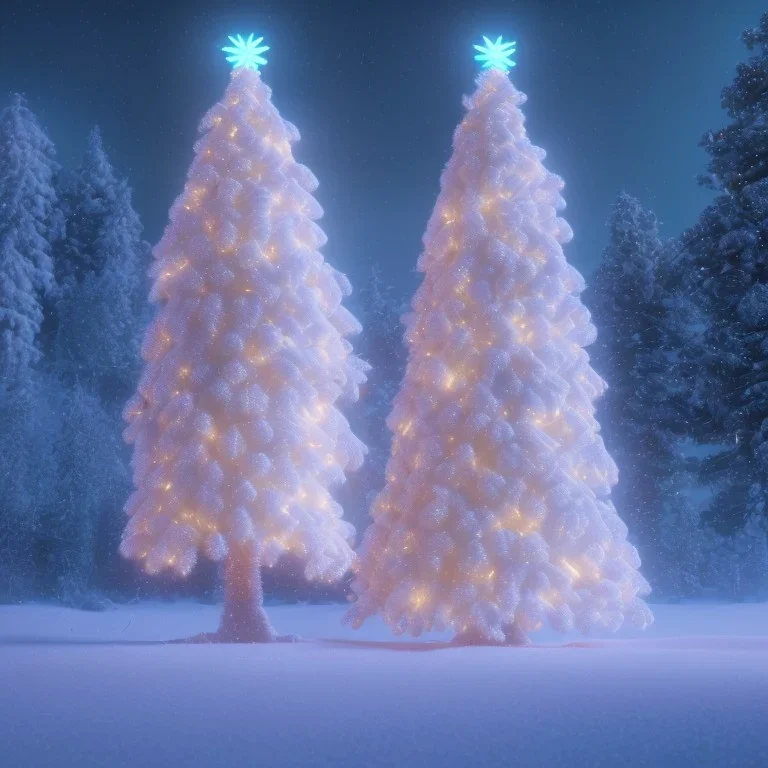 christmas tree made out of frosting, 4k, 8k, highly detailed, cinematic, ultra photorealistic, ultra realistic, volumetric lighting