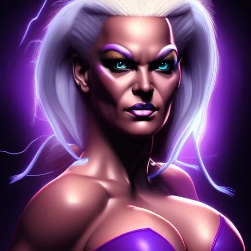 ultra detailed portrait of busty beautiful Storm xmen , extremely detailed digital painting, extremely detailed face,crystal clear eyes, in the style of robert e howard and pablo oliveira and Ken Kelley and Keith Parkinson ,mystical colors,perfectly centered image, perfect composition, rim light, beautiful lighting,8k, stunning scene, raytracing