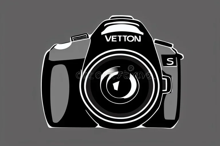 Vector DSLR Camera Photography Vector Vector Illustration Pattinson