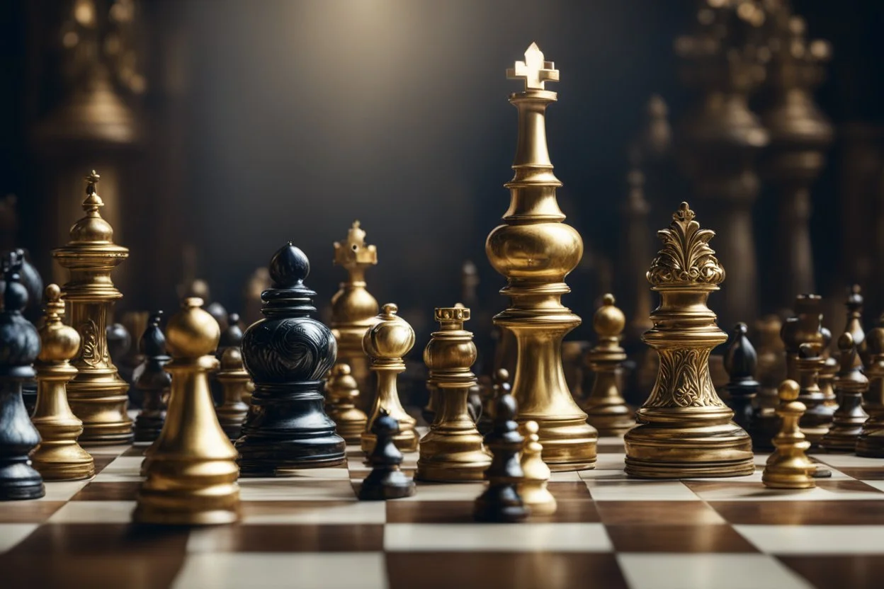 Chess in 8k live action artstyle, close picture, queen piece, intricate details, highly detailed, high details, detailed portrait, masterpiece,ultra detailed, ultra quality