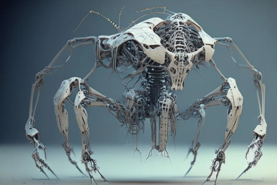 an exoskeleton made of polysakkarides