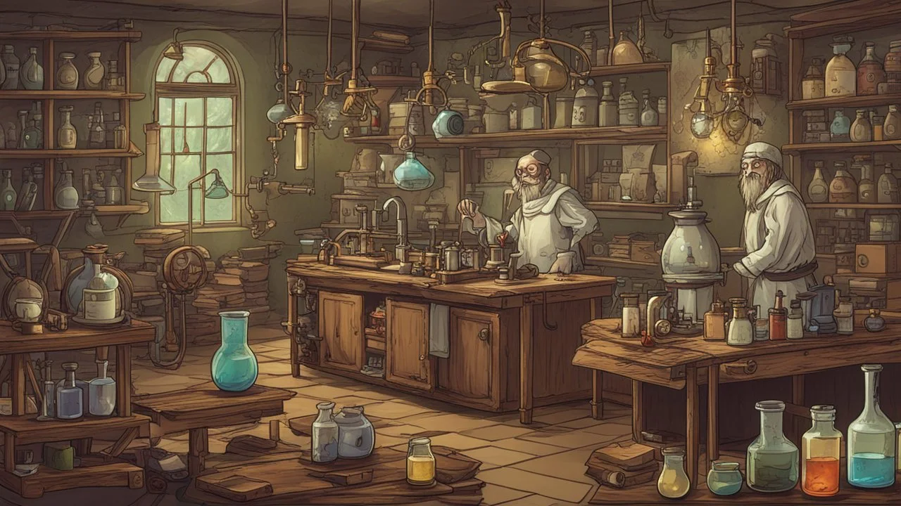 laboratorium alchemist