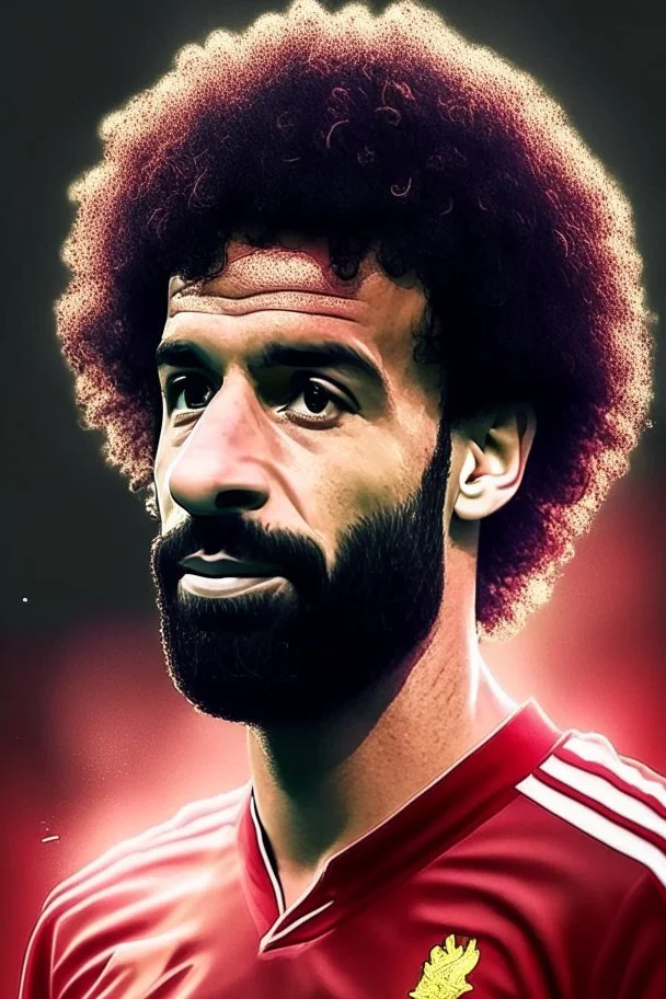 mo salah .cartoon 2d