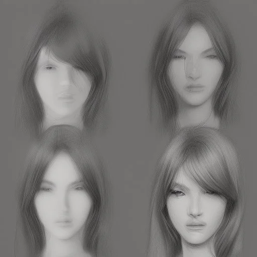 Drawing sketches Supermodel