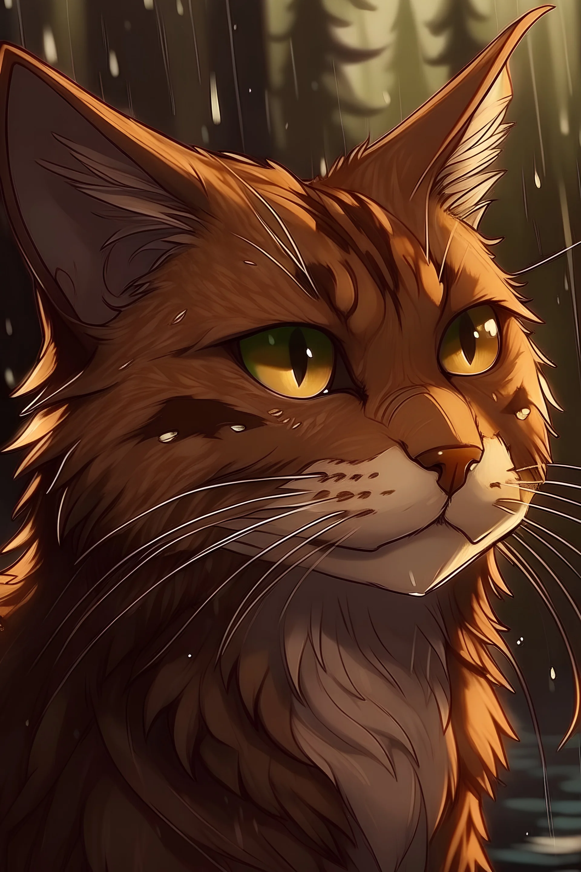 Brown Warrior cat Pfp