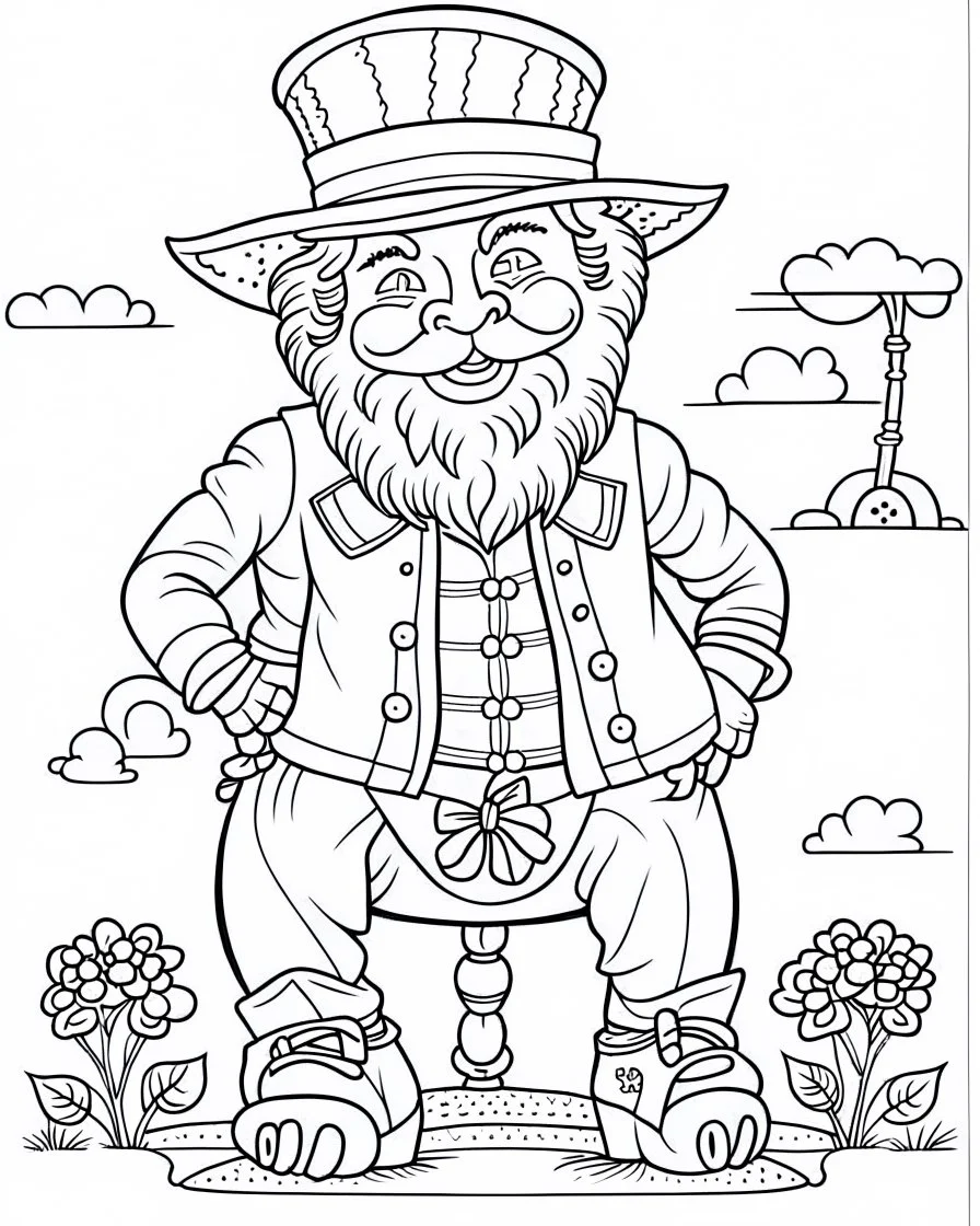 big St. Patrick s day Kids coloring pages