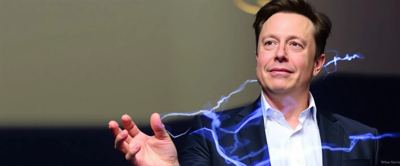 Elon Musk is a will o wisp.