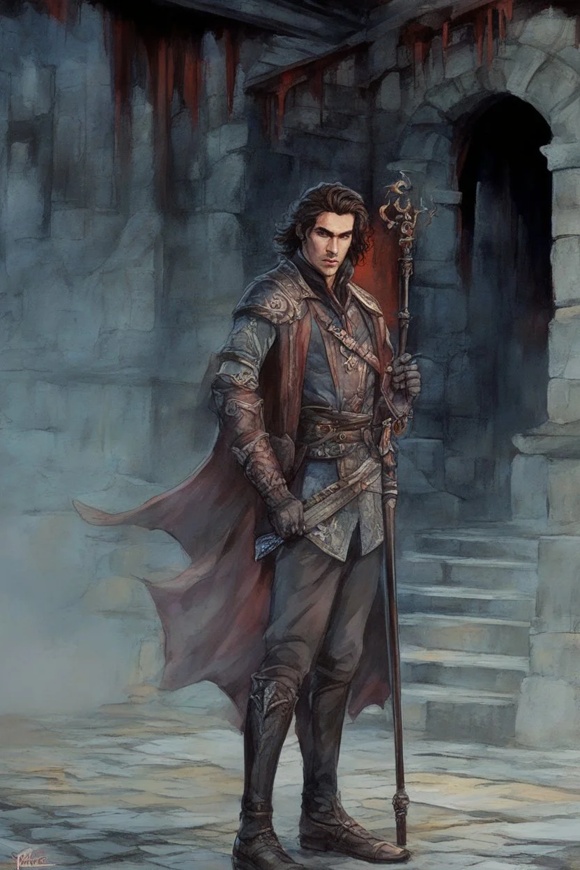 Handsome Strahd Von Zarovich from curse of strahd