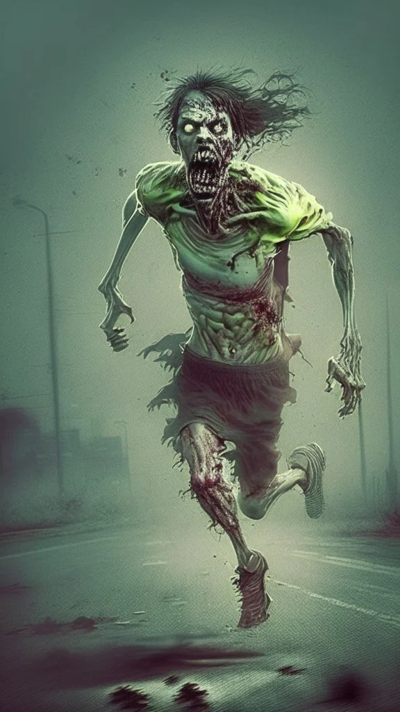 zombie running