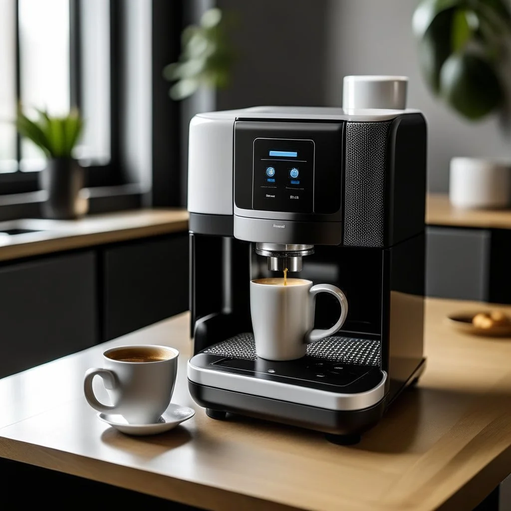 an internet of things coffee maker powered with ai