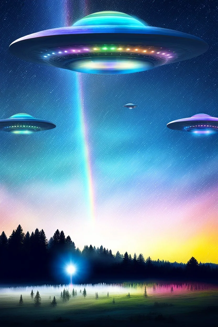 UFOS RAINBOWS