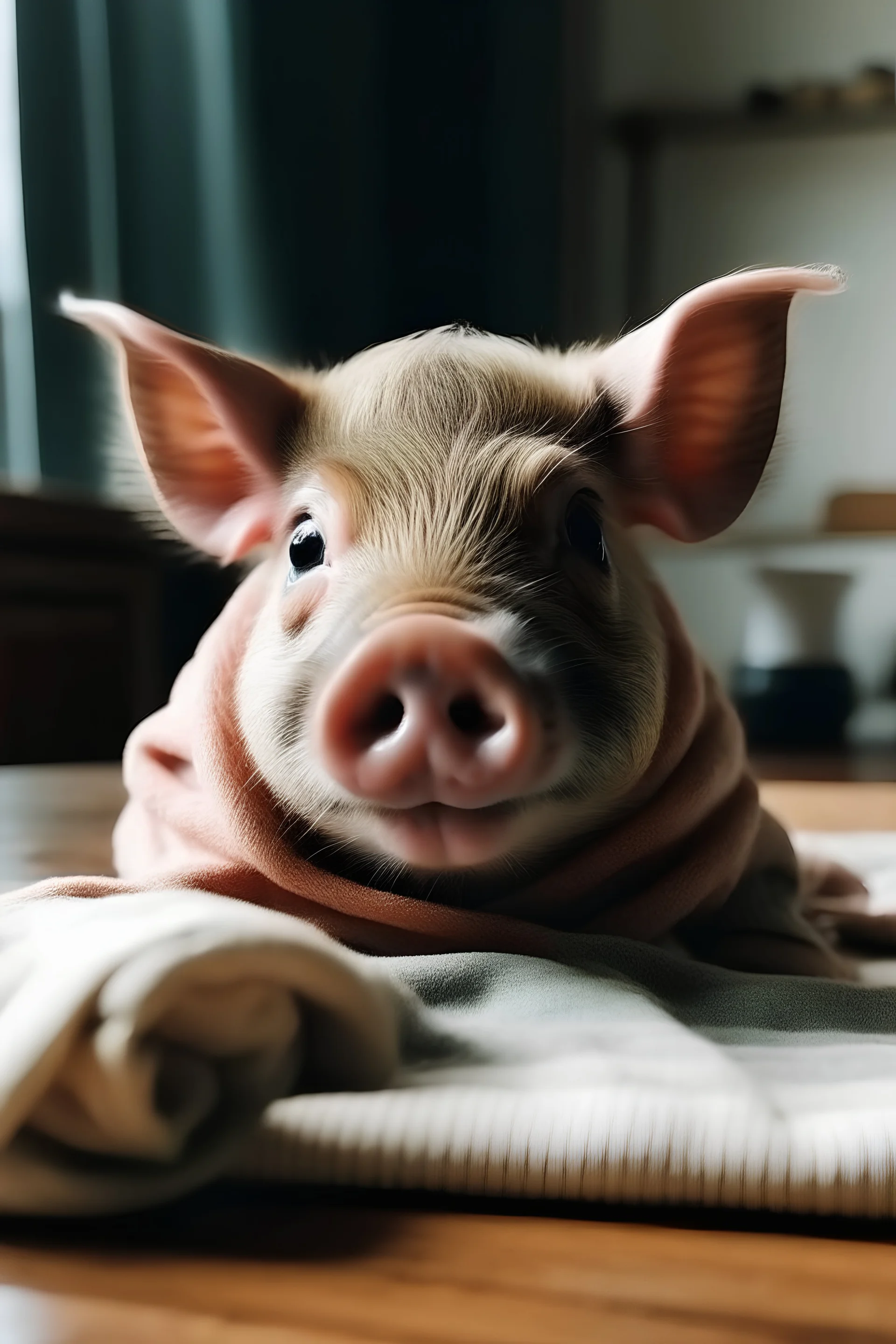 Pig in blankets on the table