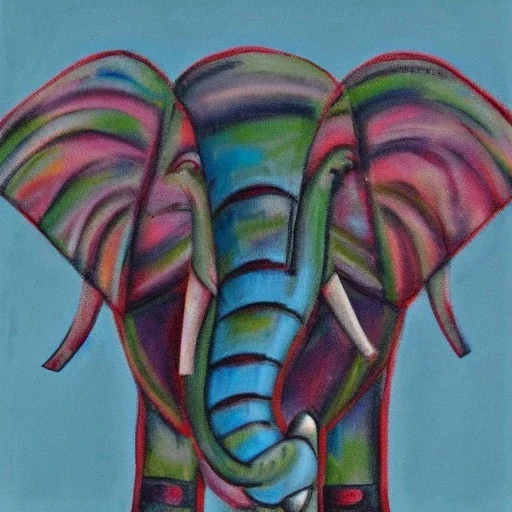 abstract elephant