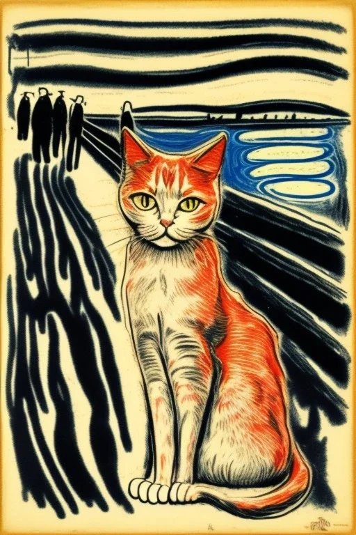 Katze Edvard Munch Der Schrei