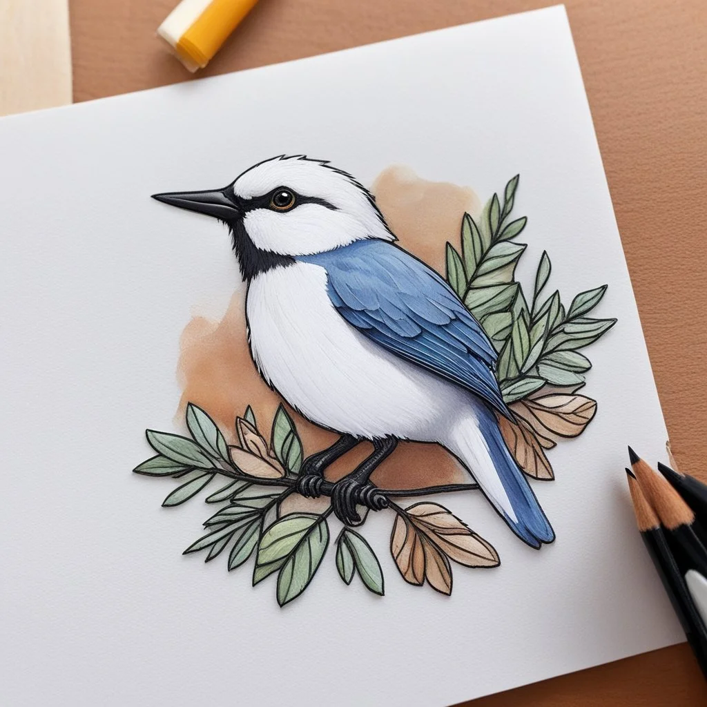 Follow along and post your artwork with the tag #birdtutorial to earn yourself this profile badge! Have yourself a little friend 🕊️🐦 I've been fascinated by birds for a long time, even more so when I started drawing them. They're surprisingly tricky, but with patience and a bit of trying they become simple! There's a lot to condense when it comes to drawing bird but this is the method I use for nearly every one that I've drawn. There are exceptions of course, as some demand more attention o