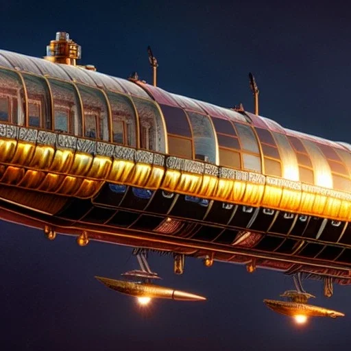 fullbody Drawing of 'sketch of Steampunk AirShip',intricate detail,andrea bonelli,Kilian Eng,Ohrai,evan lee,Aleksandr Sidelnikov,KyuYong Eom,three quarters frontal aerial view,toned colors,16k