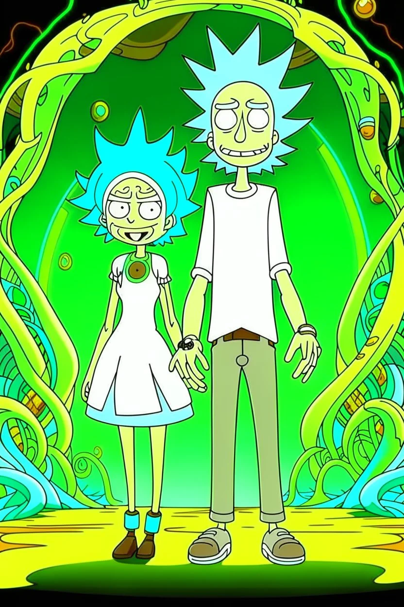rick and morty den bir çift
