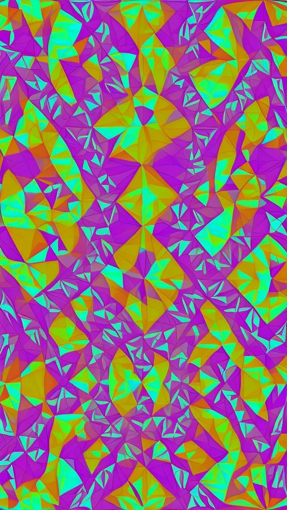 psychedelic geometric pattern