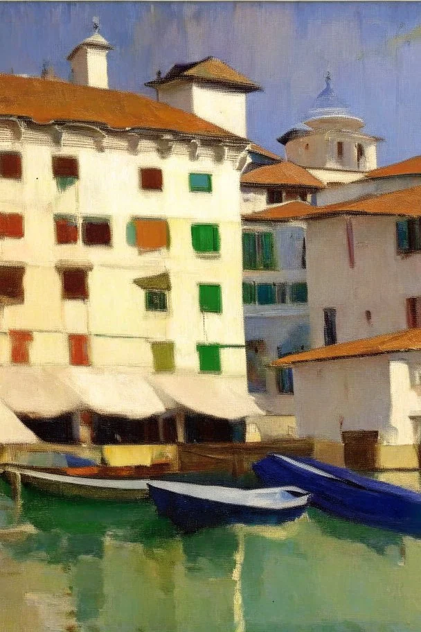 Joaquin Sorolla y Bastida (seaside houses venice