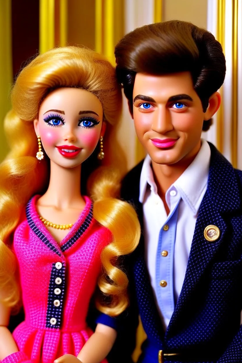 real life, live action, Jewish Barbie and jewish Ken