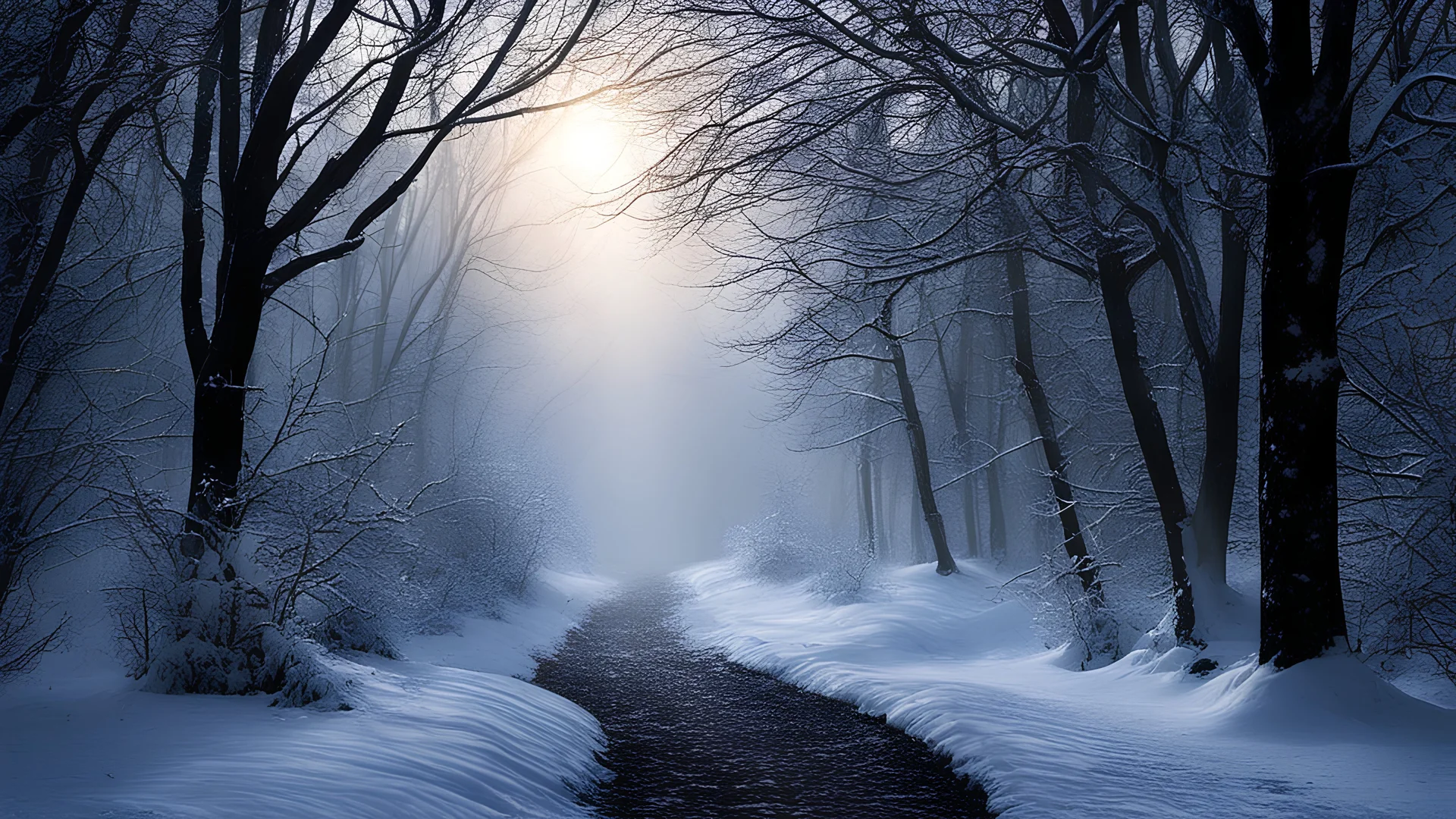 winter, Home is behind, the world ahead And there are many paths to tread Thru shadow, to the edge of night Until the stars are all alight Mist and shadow, cloud and shade All shall fade, all shall fade