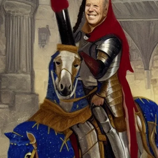 Biden in medieval times