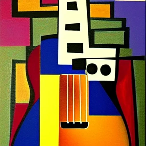 Cubism Guitar