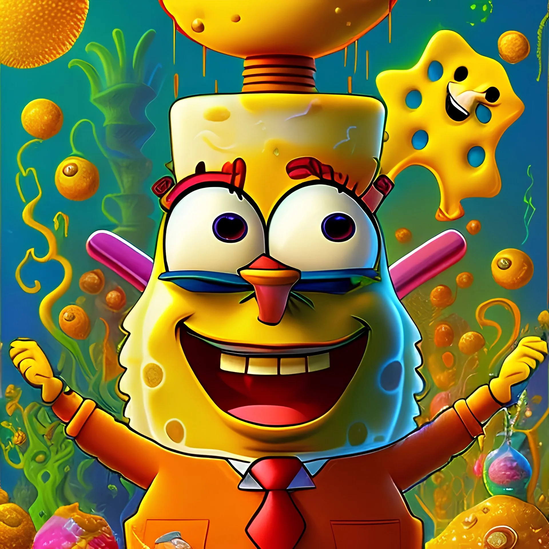 brokoli spongebob